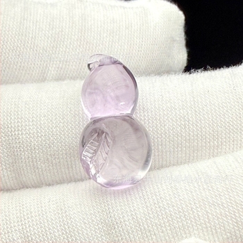 Colier cu cristal de ametist în formă de floare, lucrat manual, marca Spring Plum