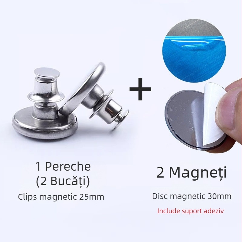 Zăvor magnetic pentru perdeaua de duș – aliaj, modern și minimalist, anti-scurgeri de apă, anti-scurgeri de lumină, fixare pe perete