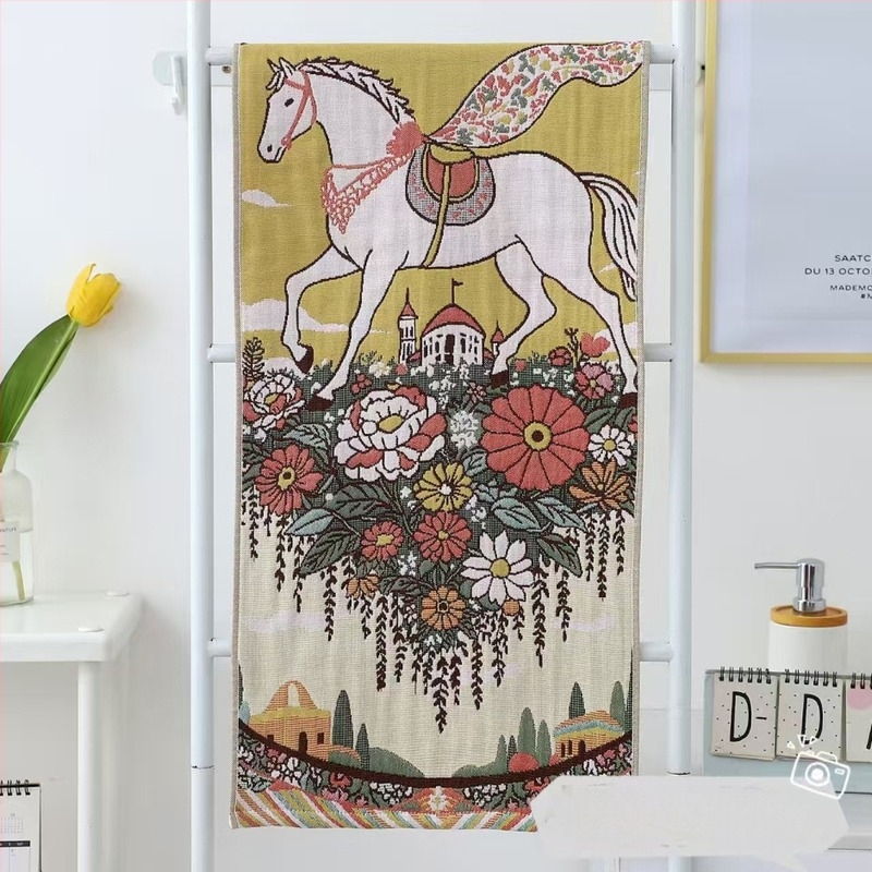 Prosop de baie din tifon de patru straturi, 100% bumbac, Jacquard, 310 g