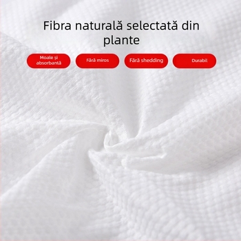 Set de prosoape de unică folosință pentru călătorii, ambalate individual, 100% fibră nețesută, absorbție rapidă 0–5 s