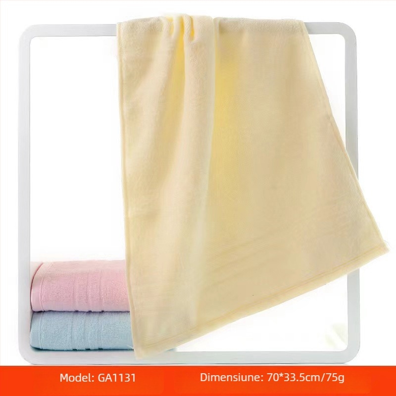 Prosop de față din bumbac King Shore Gold, culoare solidă, 50–80 g, GA1131