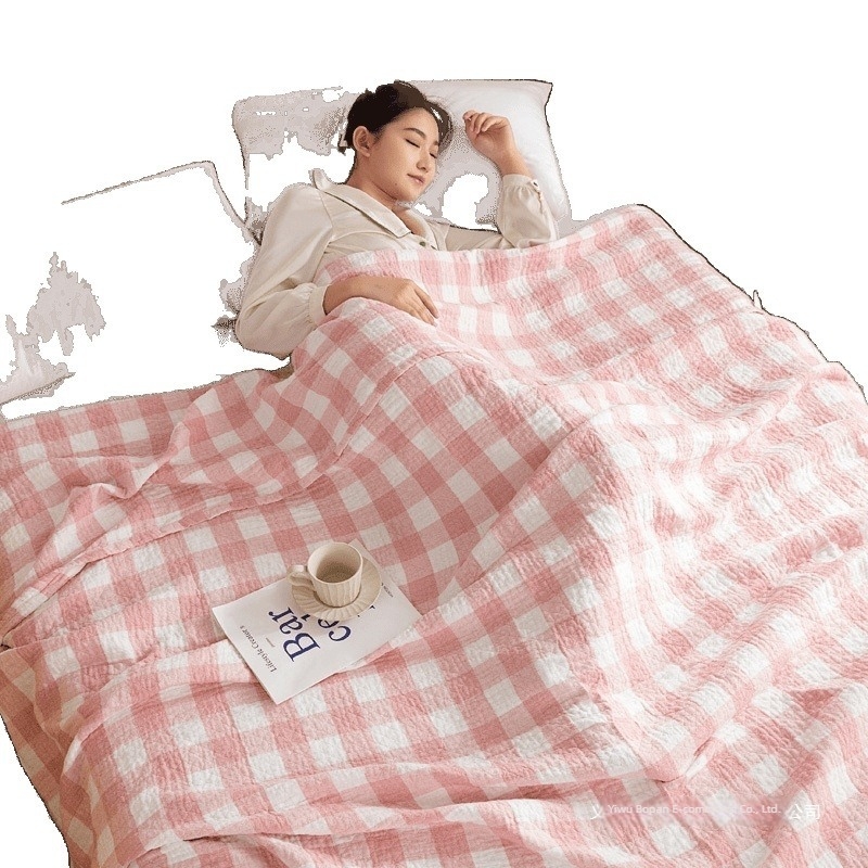 Pătură din tifon de trei straturi pentru copii — bumbac, >3000 g, potrivită pentru toate anotimpurile, stil modern minimalist