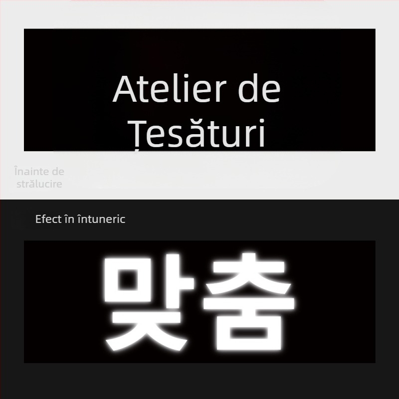 Prosop de susținere pentru concert, în stil coreean, personalizabil, cu logo imprimat, microfibră 200–400gsm