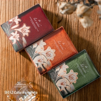 Cutie cadou cu prosop Shili, fleece coral, cadou de nuntă