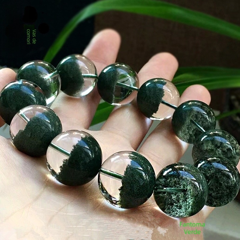 Brățară cu cristal fantomă, stil zână, origine Brazilia, ambalată individual