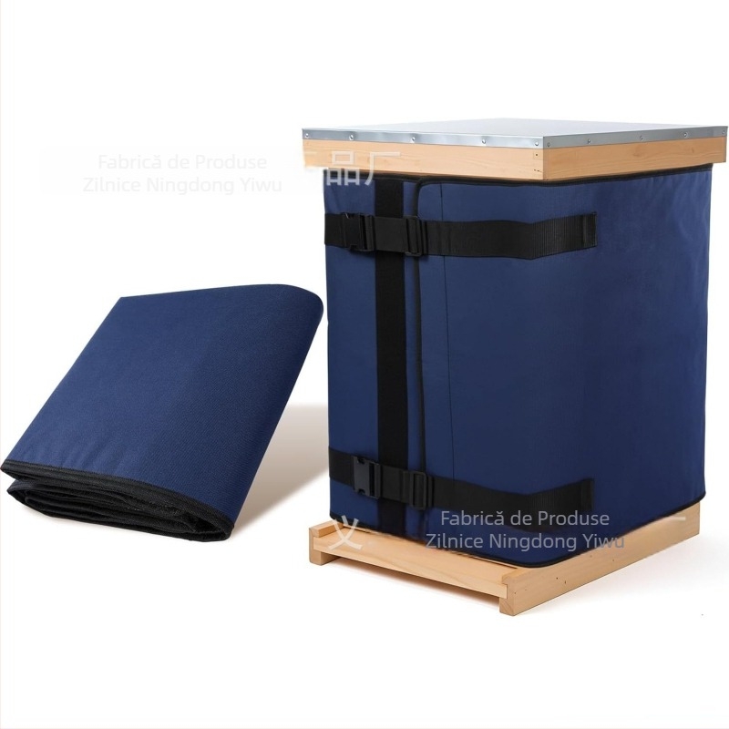 Acoperire pentru cutia de stup cu 600D Oxford și folie de aluminiu pentru izolație