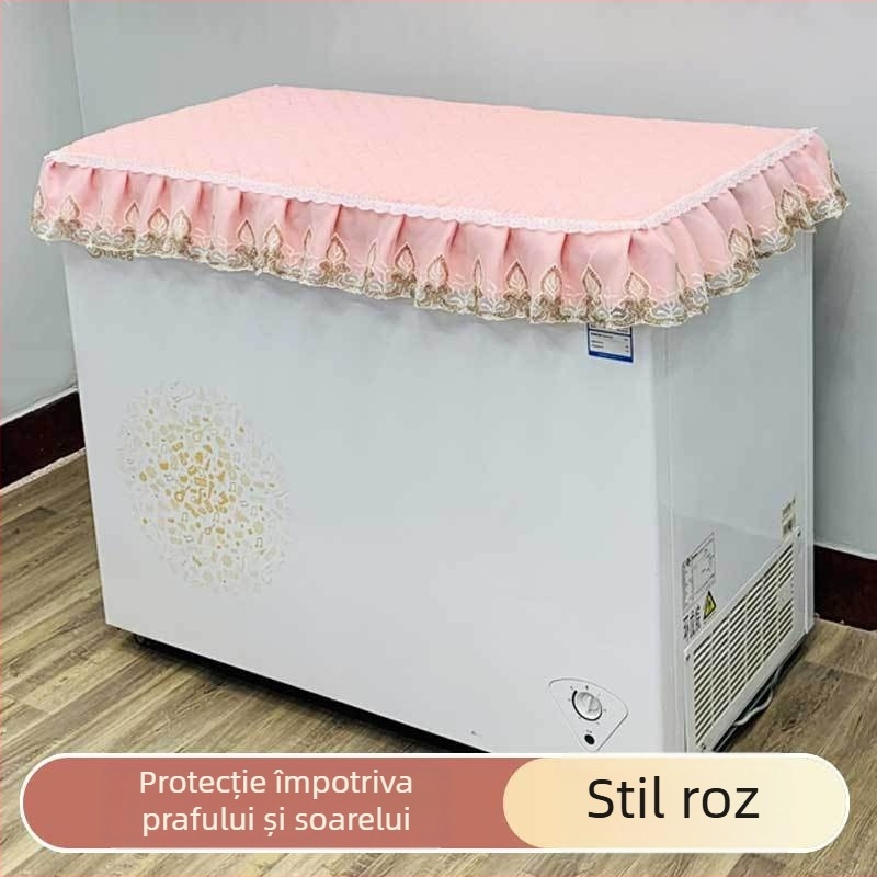 Husă groasă pentru congelator – protecție împotriva prafului, izolație, husă universală din material textil