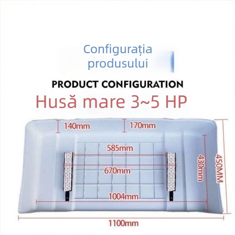 Acoperire pentru unitatea exterioară a aerului condiționat – protecție împotriva prafului, ploii și soarelui; Personalizabil (Material: Altul; Stil: Antic; Categoria: Acoperire pentru aer condiționat)
