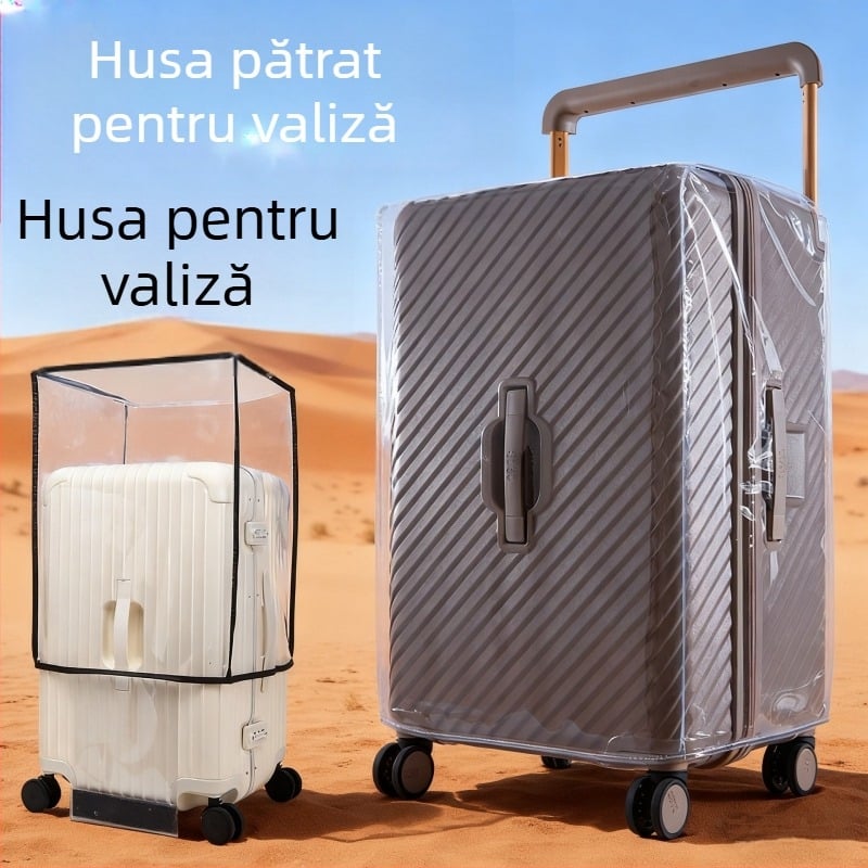 Husă de protecție pentru bagaje - PVC, impermeabilă și rezistentă la uzură, capacitate 20–35L, stil urban minimalist, pentru activități în aer liber