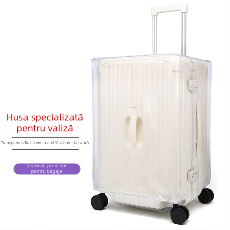 Husă de protecție pentru bagaje - PVC, impermeabilă și rezistentă la uzură, capacitate 20–35L, stil urban minimalist, pentru activități în aer liber