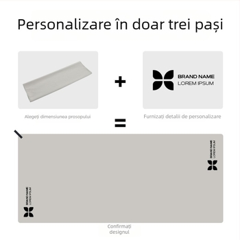Prosop de plajă din fibră ultrafină, uscare rapidă, 200–300 g, respinge nisipul, prosop sport