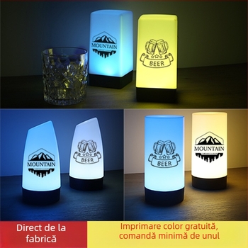 Lumină LED pentru masă de bar, stil creativ, carcasă din plastic, 220V, certificat CE