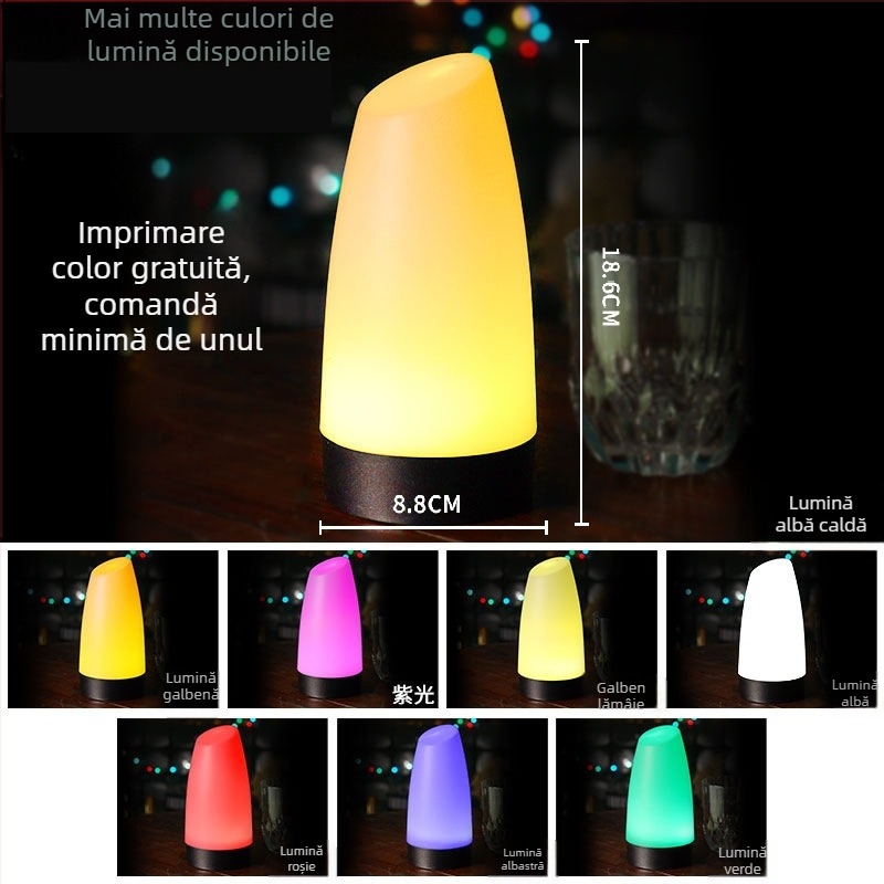 Lumină LED pentru masă de bar, stil creativ, carcasă din plastic, 220V, certificat CE