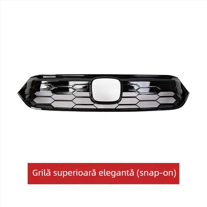 Grilă frontală pentru Honda cu plasă antiinsecte snap-on – ramă centrală a plaselor, îmbunătățire a aspectului