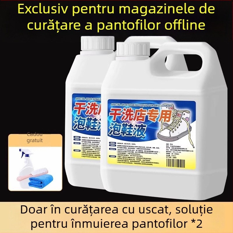 Lichid curățător pentru încălțăminte albe – fără perie, albire și eliminare a îngălbenirii, potrivit pentru pantofi sport din plasă