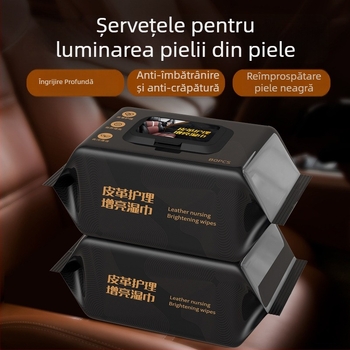 Șervețele umede pentru îngrijirea pielii din interiorul mașinii – Spunlace nețesut, șervețele umede acoperite, Xi Ling