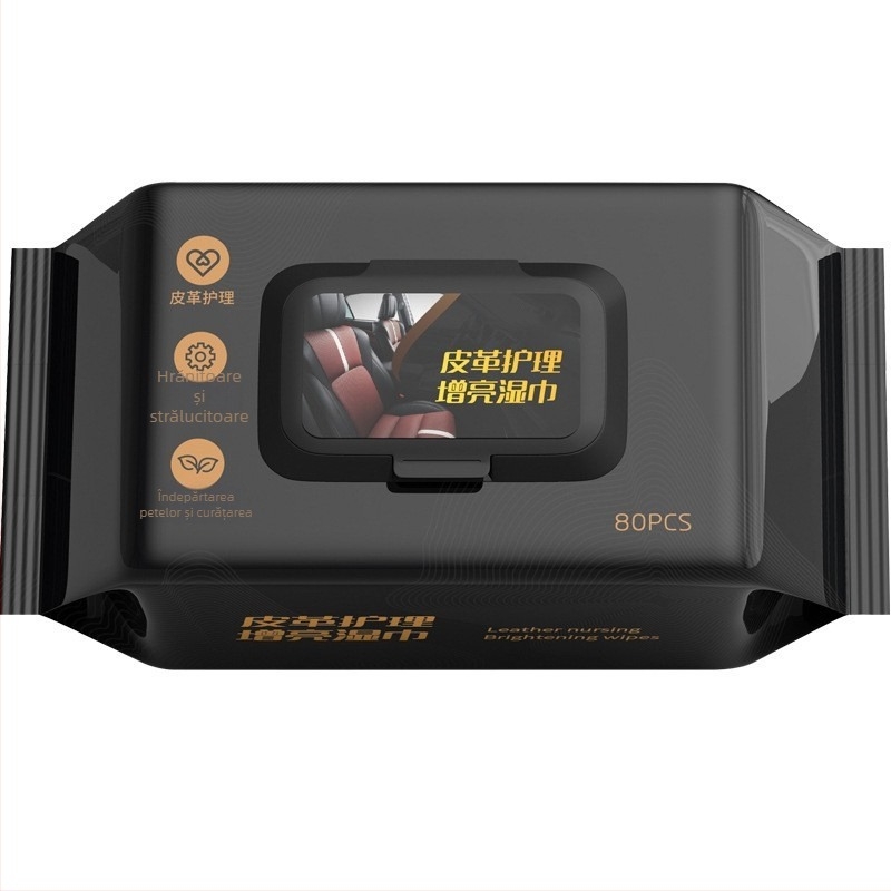 Șervețele umede pentru îngrijirea pielii din interiorul mașinii – Spunlace nețesut, șervețele umede acoperite, Xi Ling