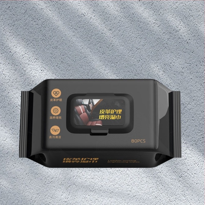 Șervețele umede pentru îngrijirea pielii din interiorul mașinii – Spunlace nețesut, șervețele umede acoperite, Xi Ling