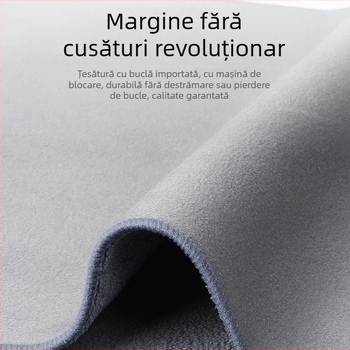 Prosop de curățare pentru mașină din velur, cu două fețe, îngroșat, pentru interior și curățarea geamurilor, 500 g