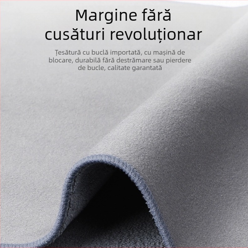 Prosop de curățare pentru mașină din velur, cu două fețe, îngroșat, pentru interior și curățarea geamurilor, 500 g