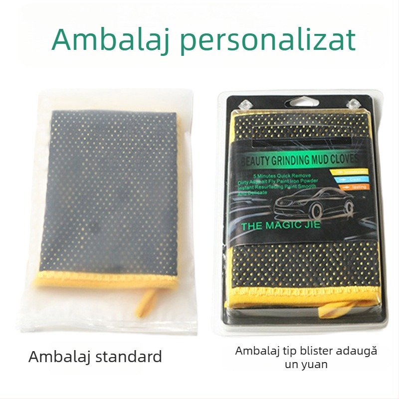 Mănuși Haotu Mud pentru curățare auto — microfibră, procesare personalizabilă, potrivite pentru spălarea mașinii