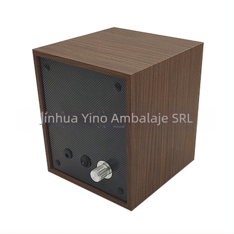 Casetă de învârtire a ceasurilor, electrică, MDF/ABS cu memory foam, ușă de sticlă, pentru ceasuri mecanice