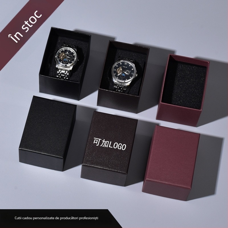 Cutie de ambalare pentru ceas TD01 — material: hârtie/carton; scop: ambalaj universal; nivel de ambalare: ambalaj de vânzare/terminal; model: TD01