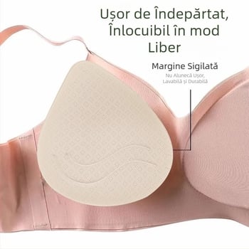 Inserție pentru sân, 3 cm grosime, pentru top sport și sutien - pernă interioară din burete pentru femei