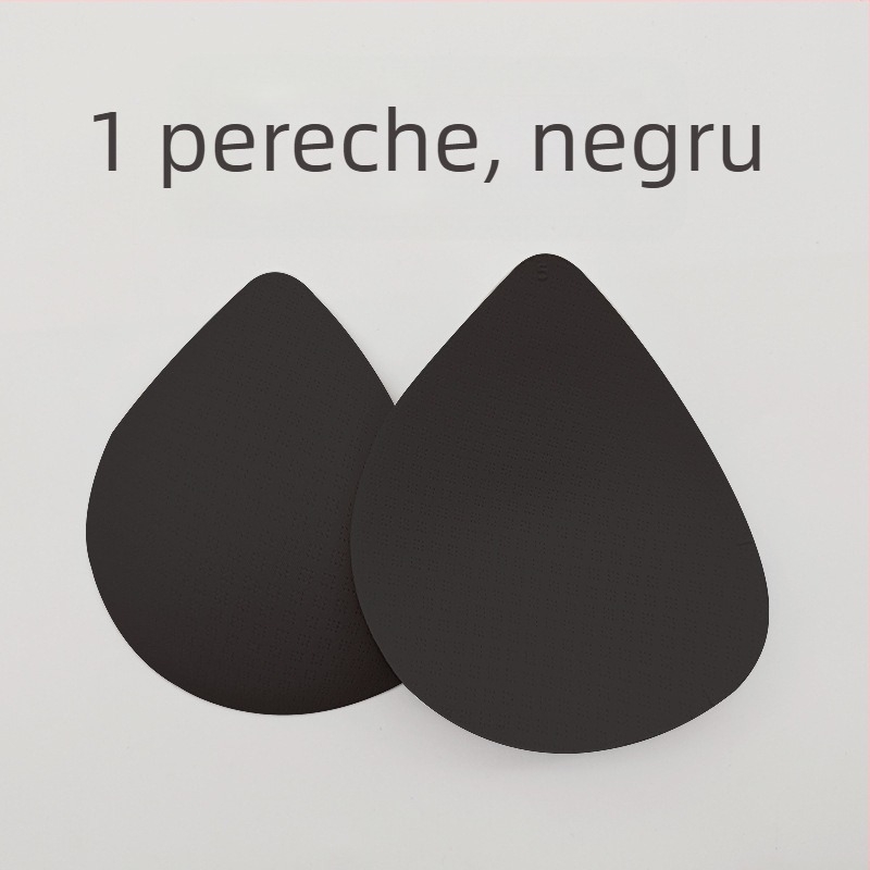 Mengyiqi 1 cm pernițe subțiri pentru sutien cu inserții, formă de picătură de apă, bureți din spumă înlocuibili pentru sutien cu spate frumos conturat