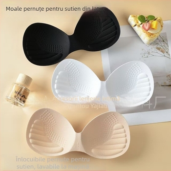 Perne de sân din latex, fără cusături, respirabile, pentru femei, sutien-vest, top tub, echipament sport, yoga, costum de baie, cupă mare