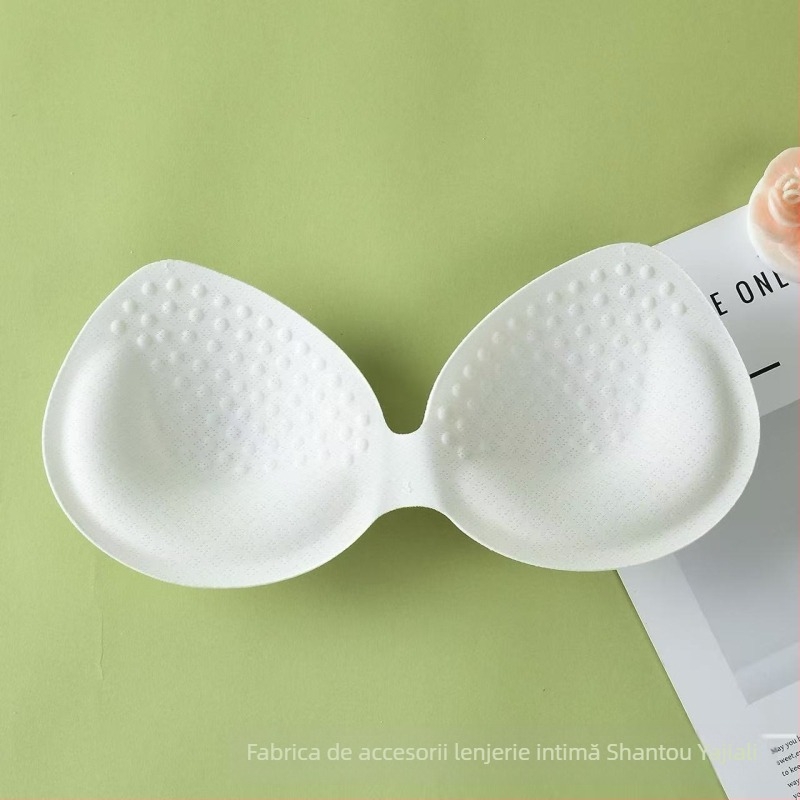 Sutien din nylon respirabil, cupe fără cusături, push-up sport, lenjerie de noapte, latex push-up, anti-transparență