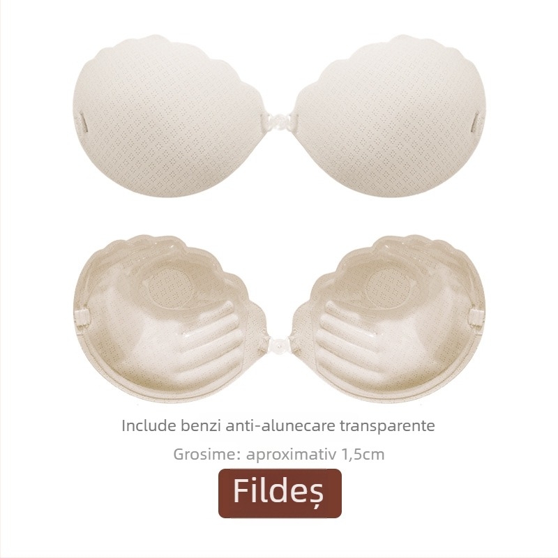 Dischete reglabile rotative pentru sâni mici – Strângere și ridicare, cu adeziv biologic protector, îngroșate, material: nylon, formă de mamelon: floare, Gelefen, pentru fotografii de nuntă