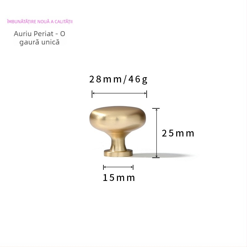 Mâner Nordic pentru uși de dulap și mobilier – stil modern minimalist, aliaj de zinc, placare electrolitică, modelul 96