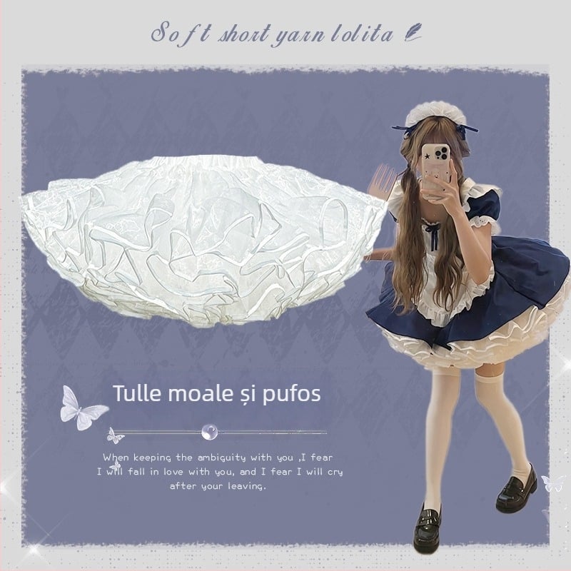 Petticoat cu boneless bustle, material moale, siluetă pufoasă, pentru adulți, lansare vară 2025
