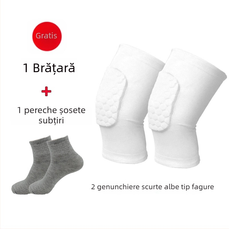 2026 Genunchiere de baschet — protecție, calde și respirante, lungi, cu potrivire strânsă