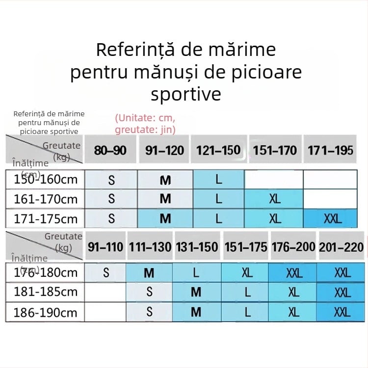 Manșete sportive pentru picioare și tălpi cu protecție UV, design lung, material Lycra-Spandex, pentru pescuit, ciclism și baschet