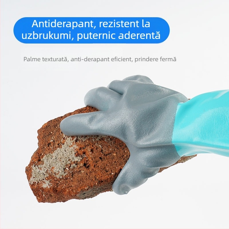 Mănuși de lucru rezistente la ulei, antiderapante, rezistente la acizi și la baze, 200 g