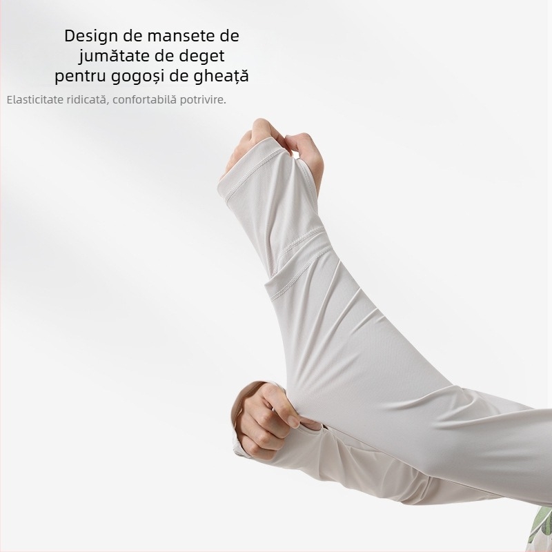 Manșete pentru brațe cu protecție UV, pentru condus și ciclism, din nylon, primăvara 2025