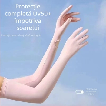 Manșete Ice Silk pentru șofat și ciclism – respirabile, protecție UV, material subțire (Ice Silk 61–70%, poliester)