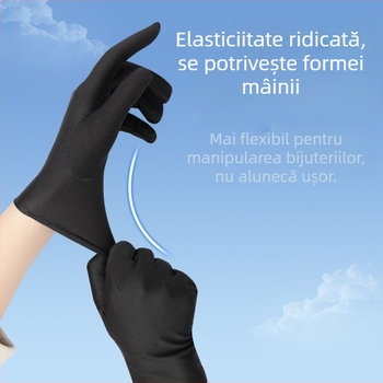 Manșete de protecție solară pentru brațe, ultra-subțiri, țesătură Ice Silk, amestec de bumbac, capac rabatabil, rezistente la uzură