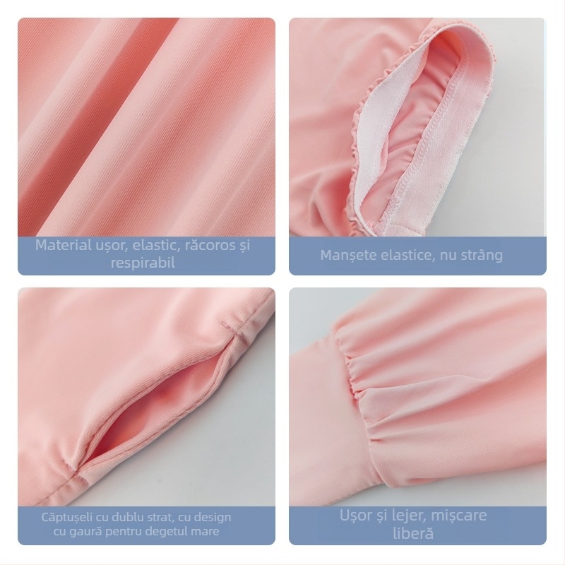 Manșete de protecție solară, Kindness; țesătură din nylon, conținut 71–80% nylon; vara 2025; stil urban la modă