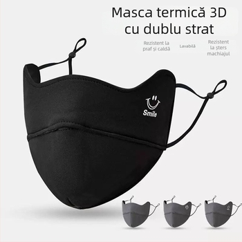 Mască facială din bumbac, în stil bandă pentru cap, protecție UV UPF50+, personalizabilă cu logo tipărit, unisex, potrivită pentru primăvară și toamnă