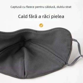 Mască facială din bumbac, în stil bandă pentru cap, protecție UV UPF50+, personalizabilă cu logo tipărit, unisex, potrivită pentru primăvară și toamnă