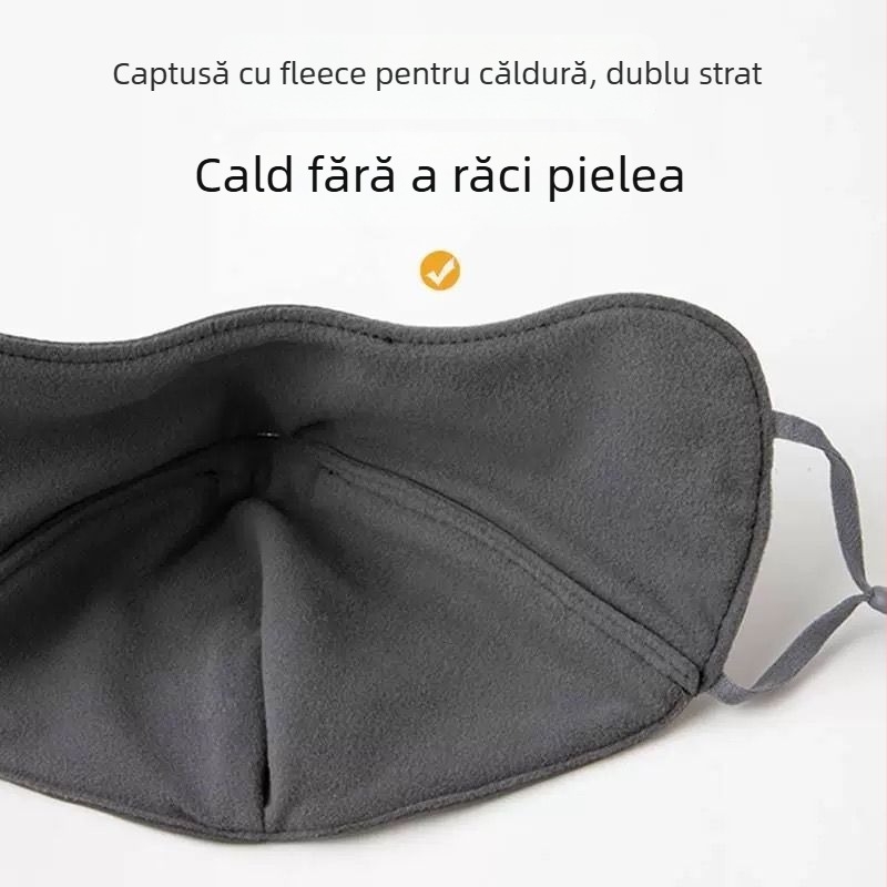 Mască facială din bumbac, în stil bandă pentru cap, protecție UV UPF50+, personalizabilă cu logo tipărit, unisex, potrivită pentru primăvară și toamnă