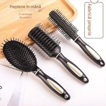 Pieptene pentru păr cu masaj anti-static prin aer, pernă din plastic pentru styling; Brand Qianyihan; Origine Zhejiang; marcă privată autorizată