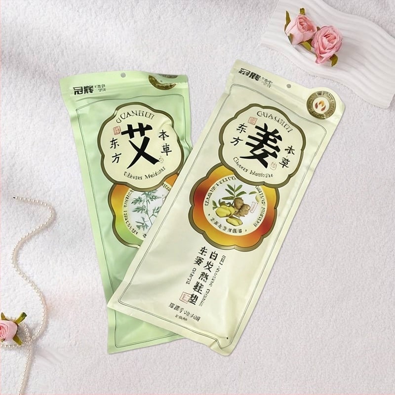 Talpă unică cu încălzire pe bază de Ginger și Mugwort – terapie cu abur, talpă întreagă, unisex, modelele GH-1612–1615