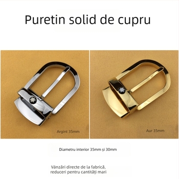 Cuișor din cupru pentru curea, stil business, sursă Spot, potrivit pentru uz profesional.