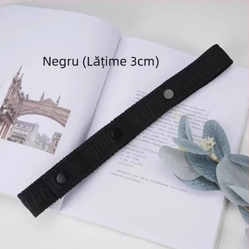 Curea elastică de talie pentru geacă de puf cu cataramă din aliaj și închidere snap, lățime peste 4 cm, Sheng bangrong