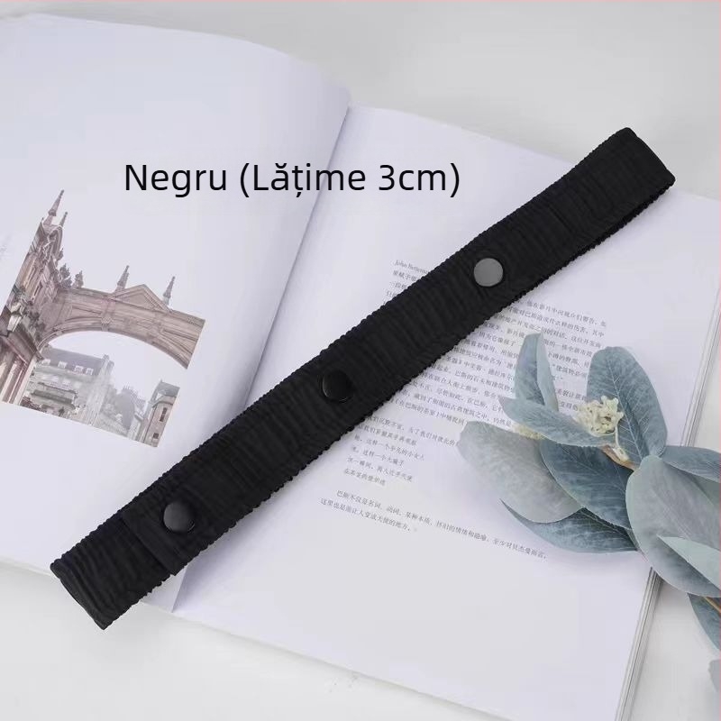 Curea elastică de talie pentru geacă de puf cu cataramă din aliaj și închidere snap, lățime peste 4 cm, Sheng bangrong
