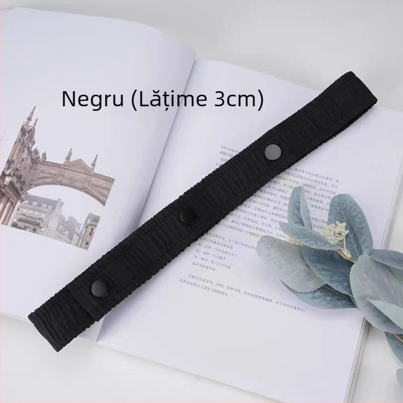 Curea elastică de talie pentru geacă de puf cu cataramă din aliaj și închidere snap, lățime peste 4 cm, Sheng bangrong